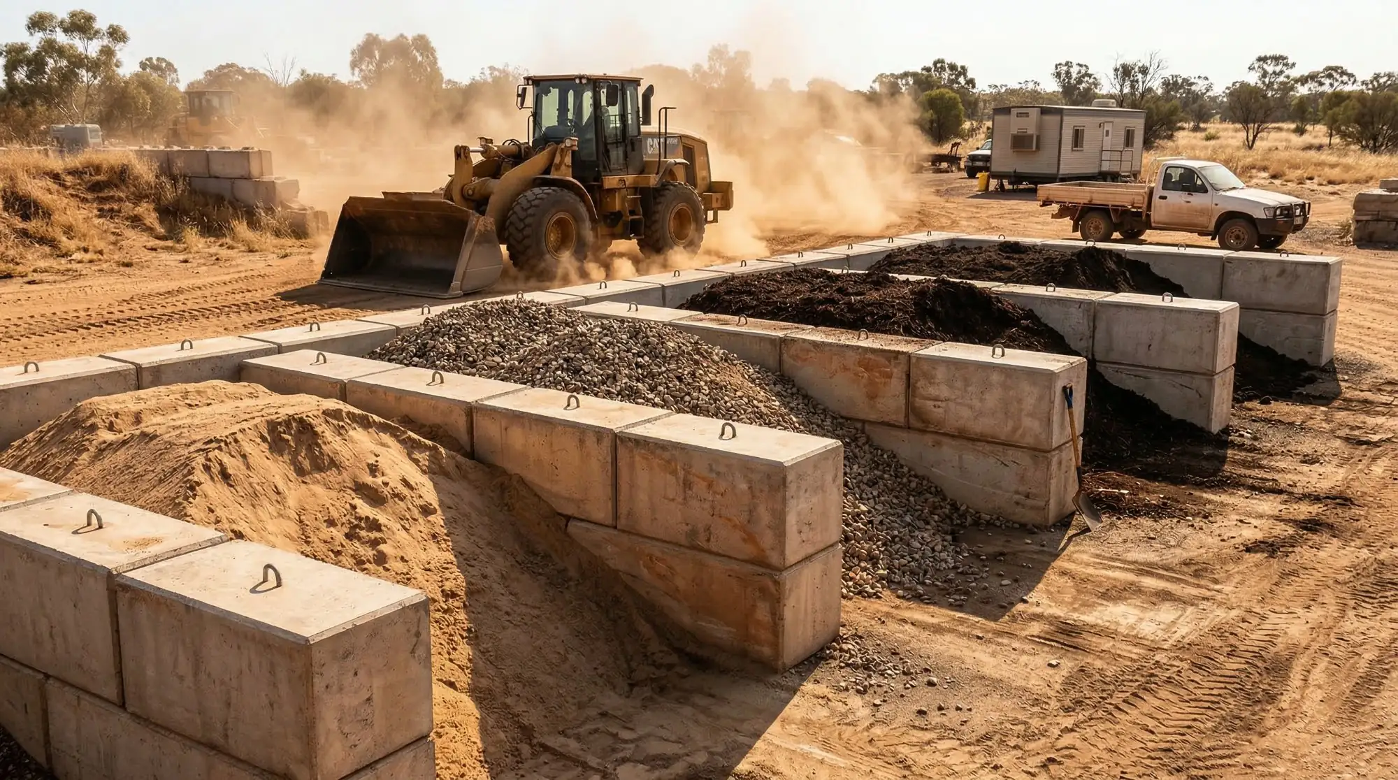 Material Bays & Storage